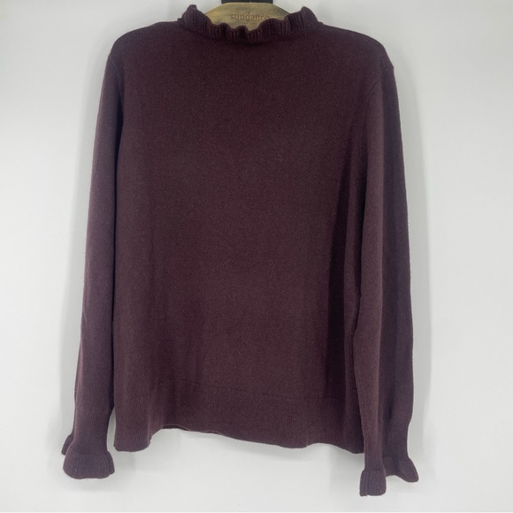 Sundance Giselle cashmere sweater chocolate brown - Picture 7 of 7